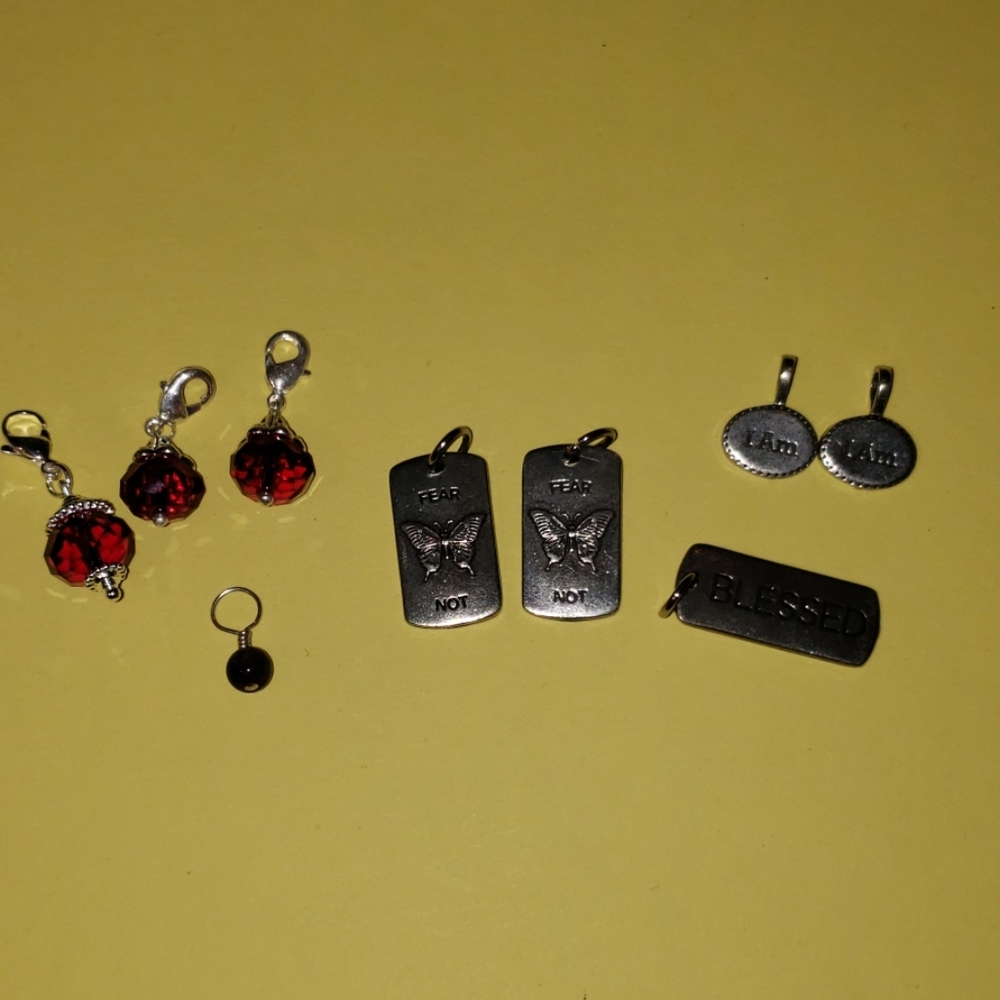 Origami owl dangles and charms